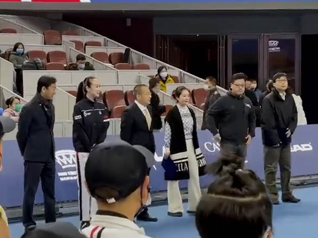  Šuaj Peng se pojavila na turniru u Kini 