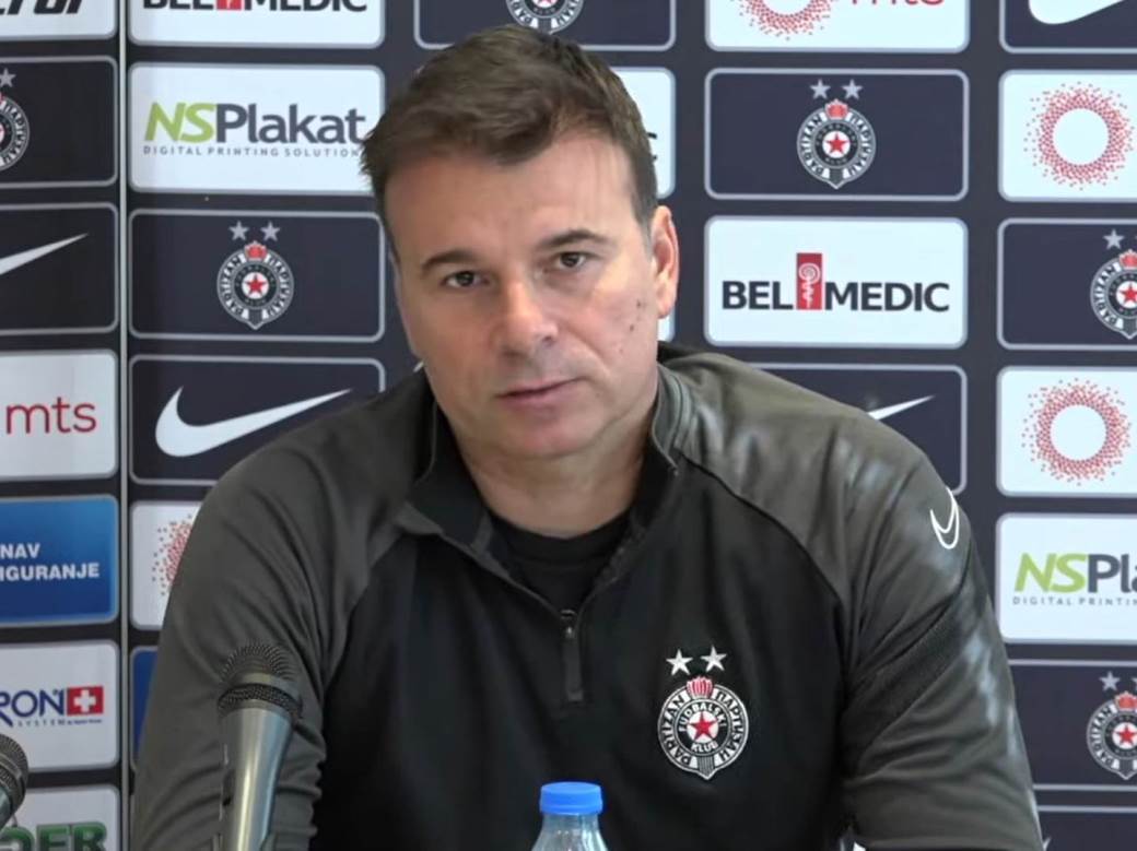 Aleksandar Stanojević izjava posle Partizan Flora pred Voždovac 