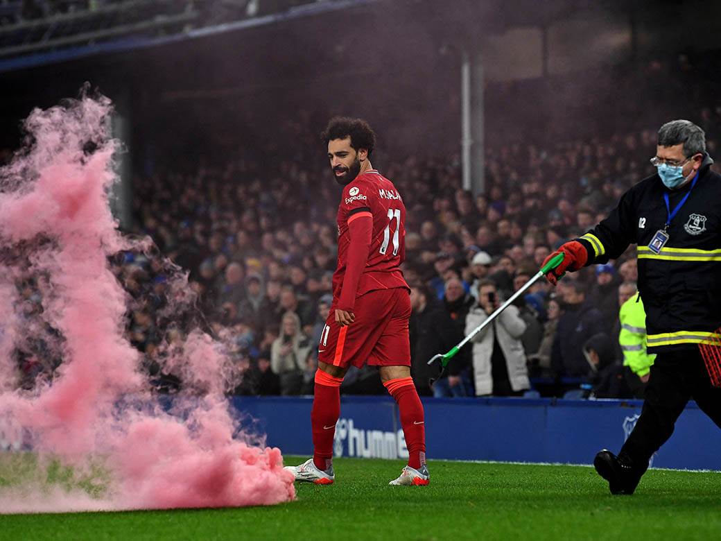 Liverpul pobedio Everton Mohamed Salah dao dva gola i sedmi za Zlatnu loptu 