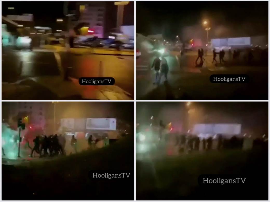  Huligani Benfike i Dinama iz Kijeva hapšenja u Lisabonu 
