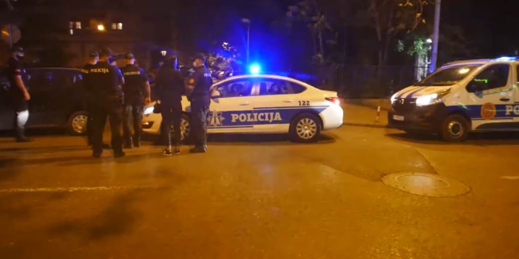  Crnogorska policija na uviđaju 