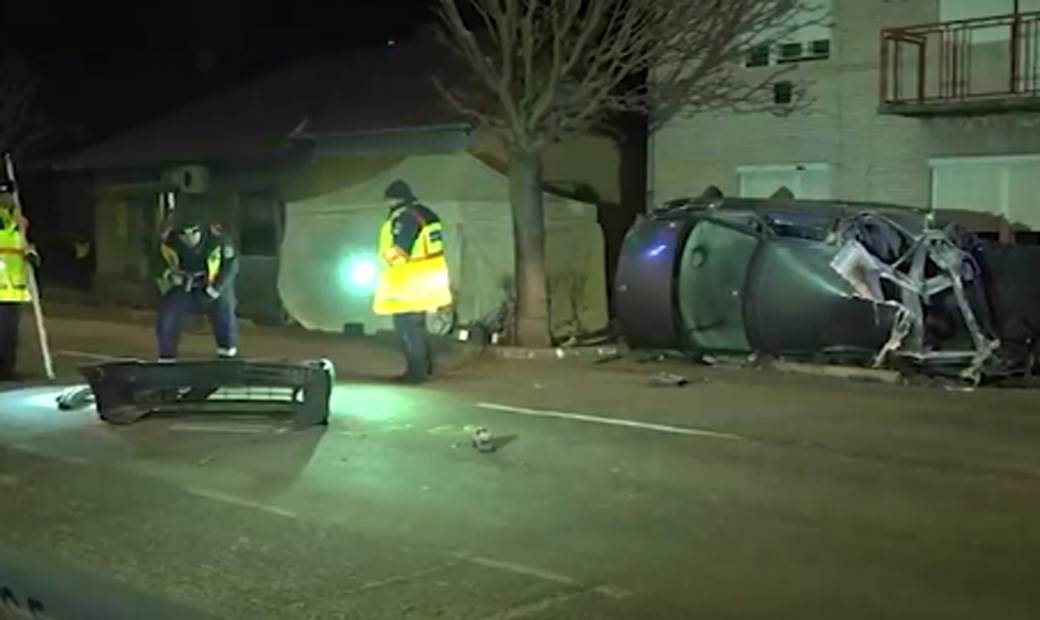  Snimak saobraćajne nesreće u Mađarskoj 