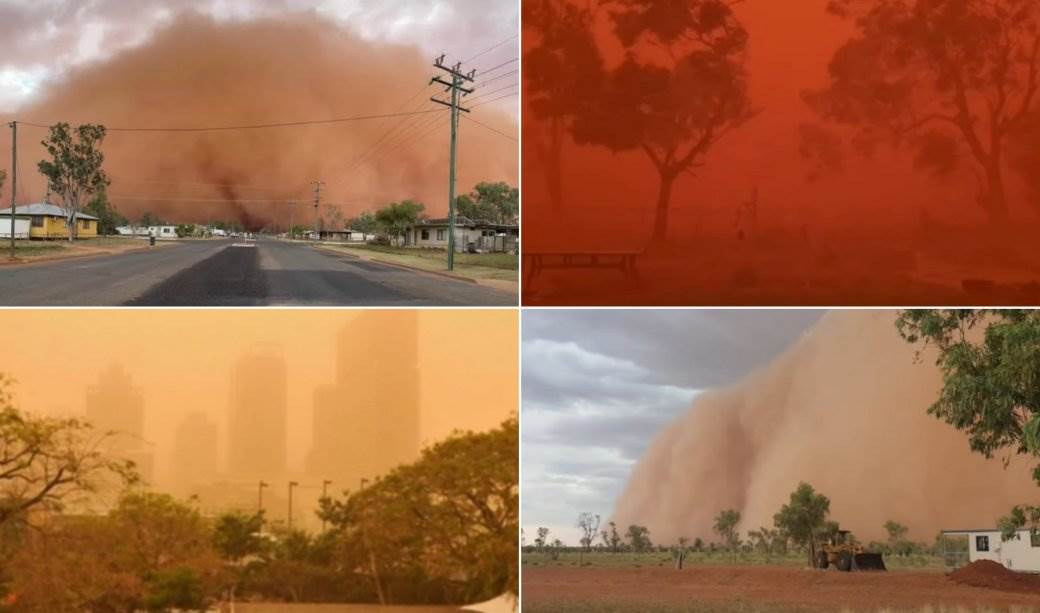  Peščana oluja u Australiji 