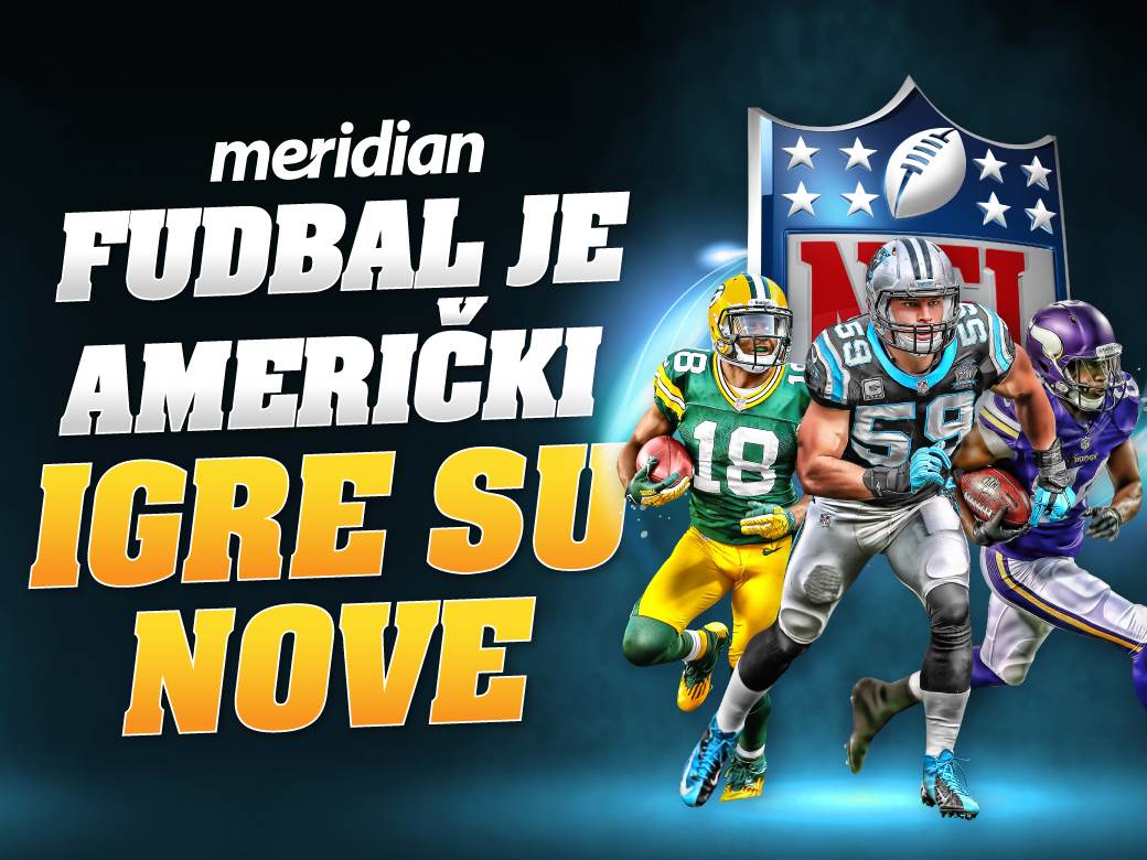  Sportska kladionica Meridian lansirala nove igre za američki fudbal 