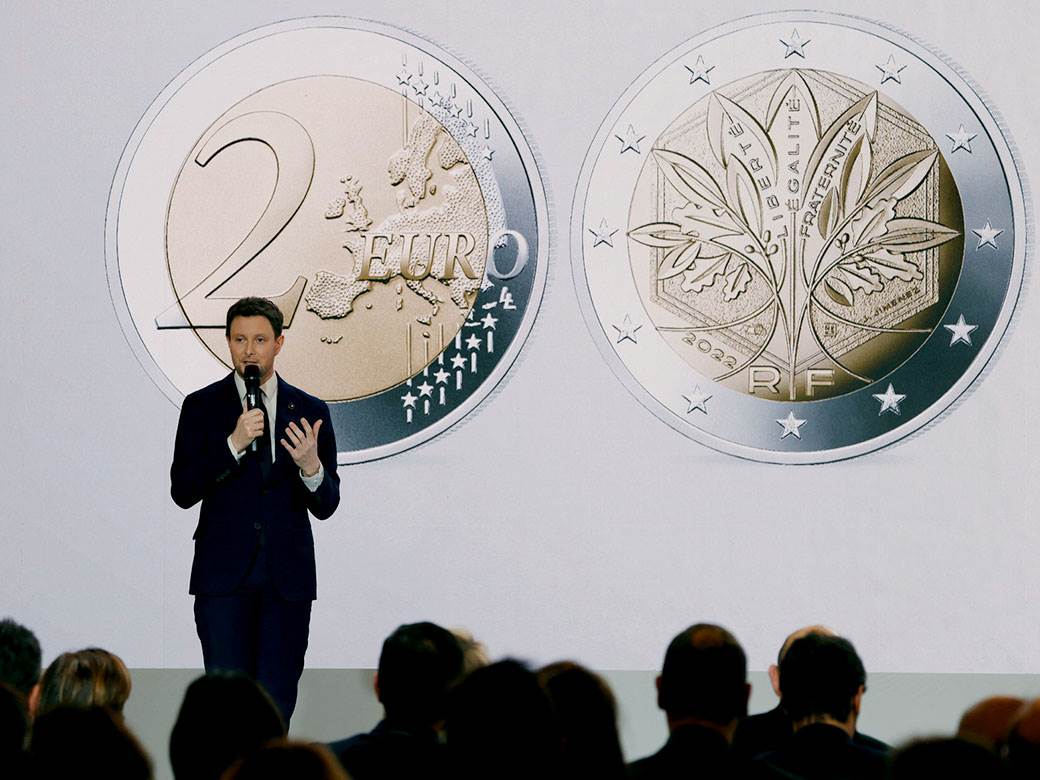Novi izgled kovanice od dva evra 