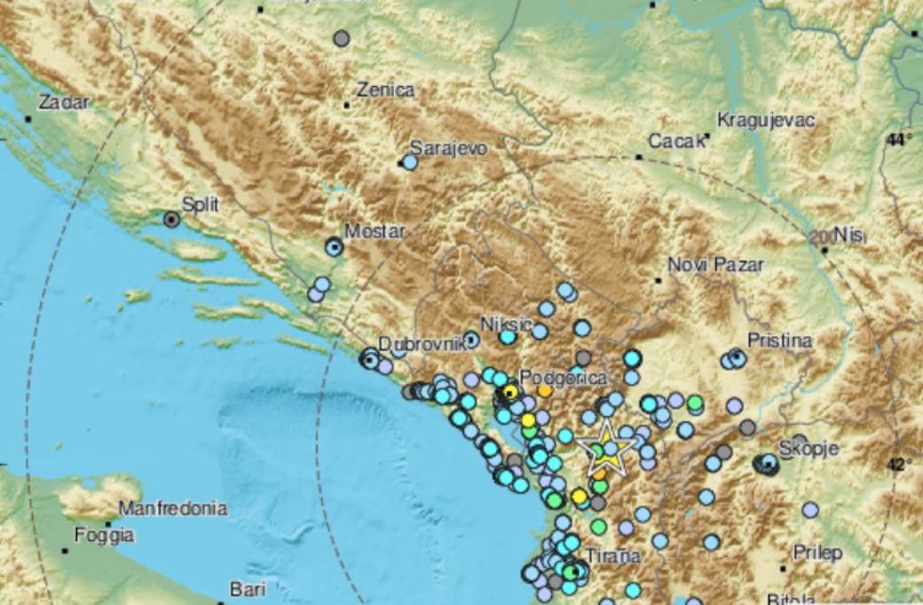Zemljotres u Albaniji 