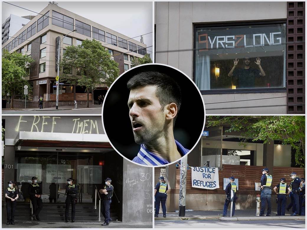  Novak Đoković bio u hotelu za migrante u Australiji 