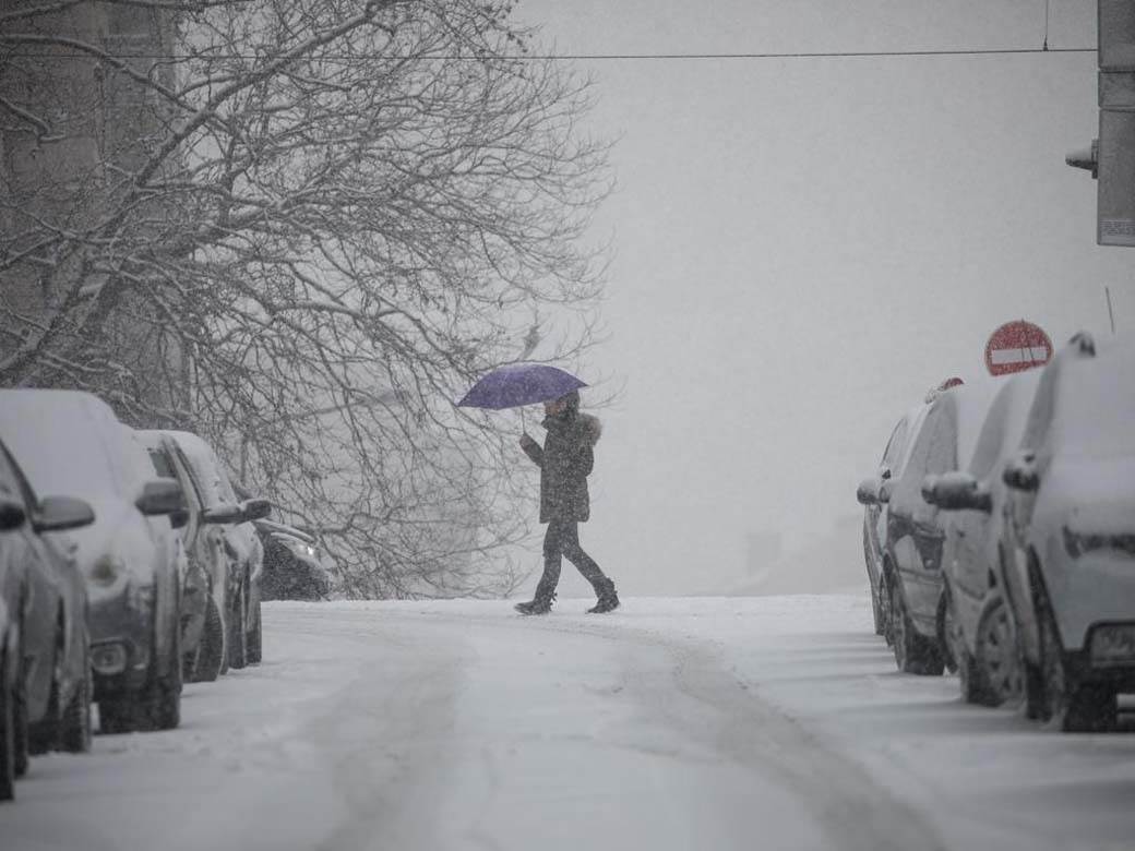  Broj ledenih dana tokom zime u Srbiji 