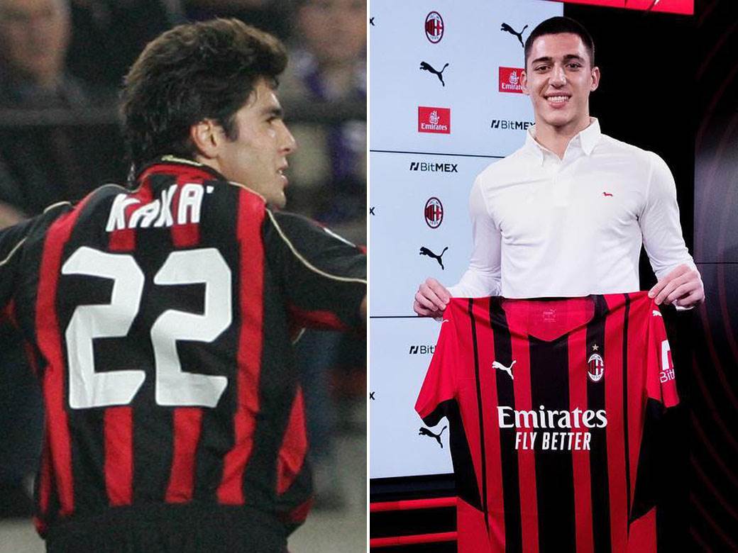  Marko Lazetić potpisao za Milan nosiće broj kao Kaka 