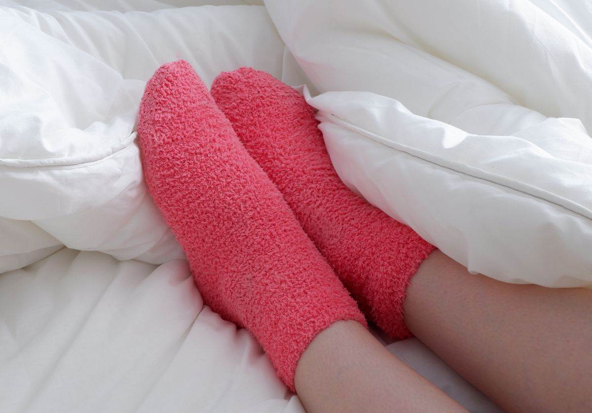  Spavanje u čarapama 