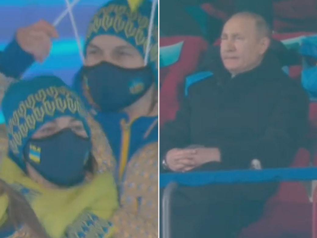  Putin zaspao tokom defilovanja ukrajinskih sportista 