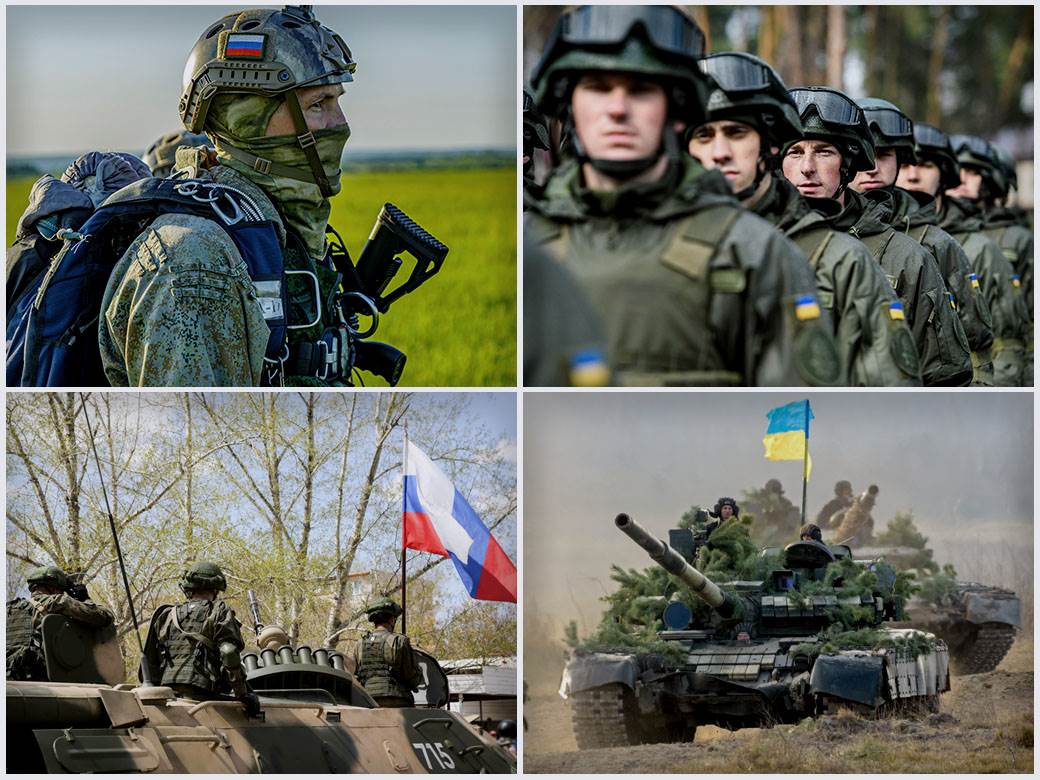  Vojna snaga Rusije i Ukrajine 