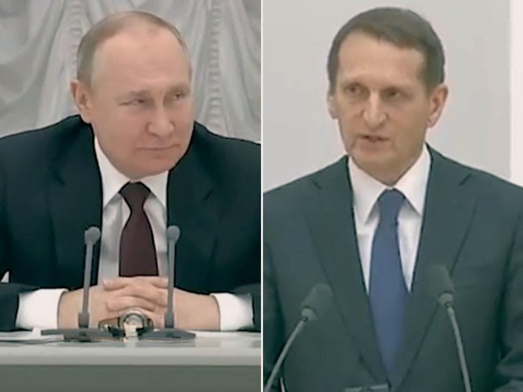  Razgovor Vladimira Putina i šefa ruskih obaveštajaca 