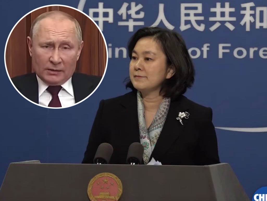  Kina o napadu Rusije na Ukrajinu 
