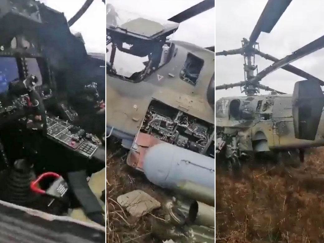  Oboren ruski helikopter 