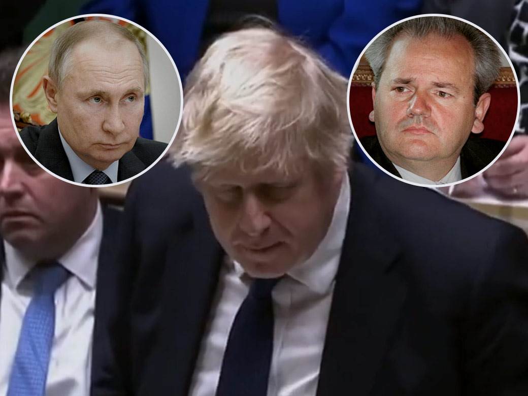  Boris Džonson poredi Putina sa Miloševićem 