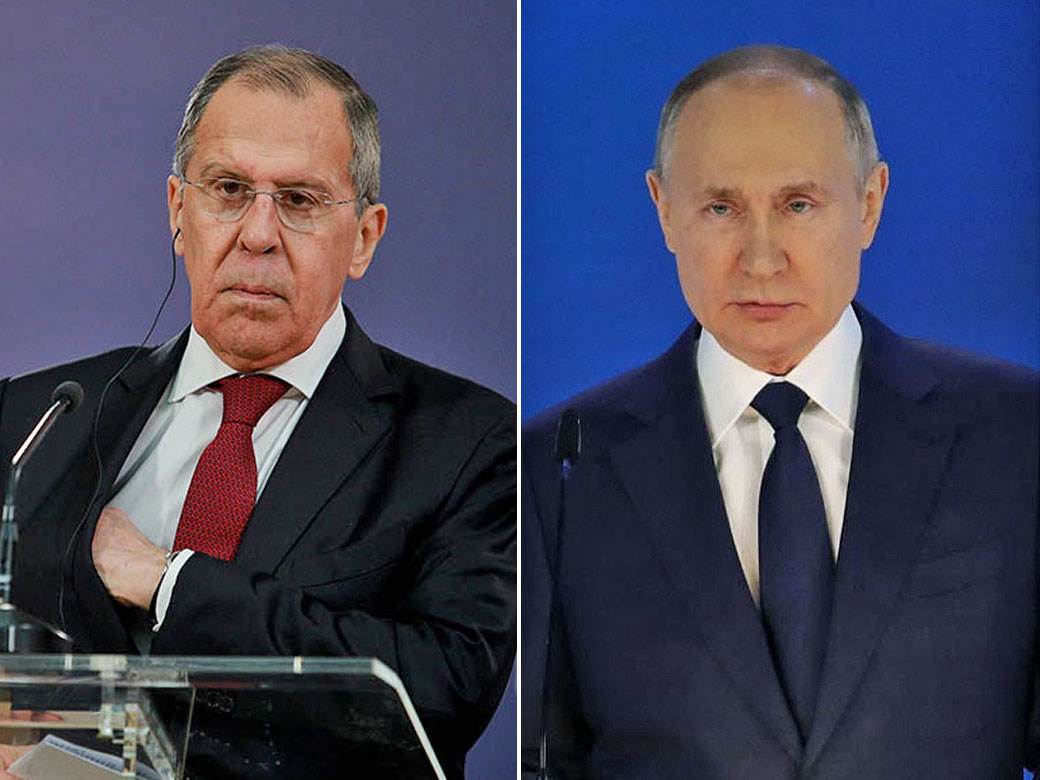  EU zamrzla imovinu Putinu i Lavrovu 