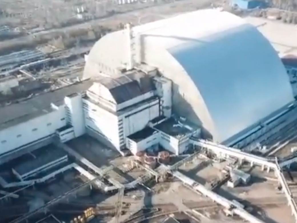  Prvi snimak Černobilja posle dolaska Rusa 