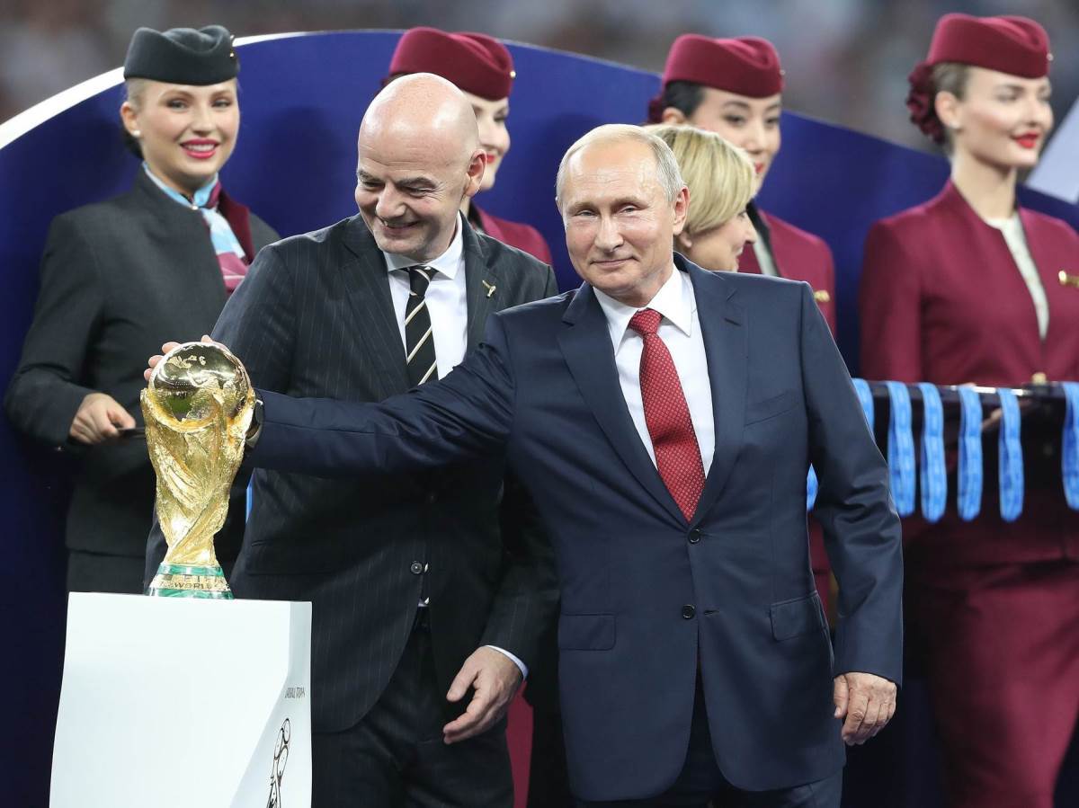  FIFA Infantino Putin pehar Svetsko prvenstvo Mundijal 
