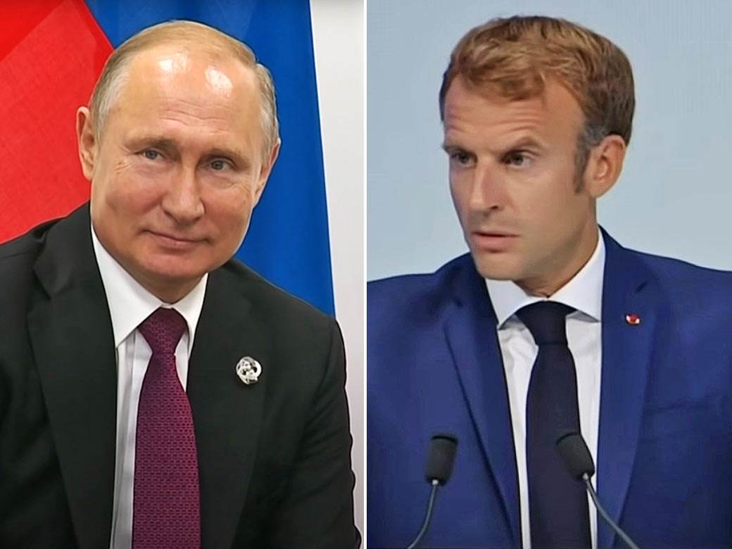  Detalji razgovora Putina i Makrona 