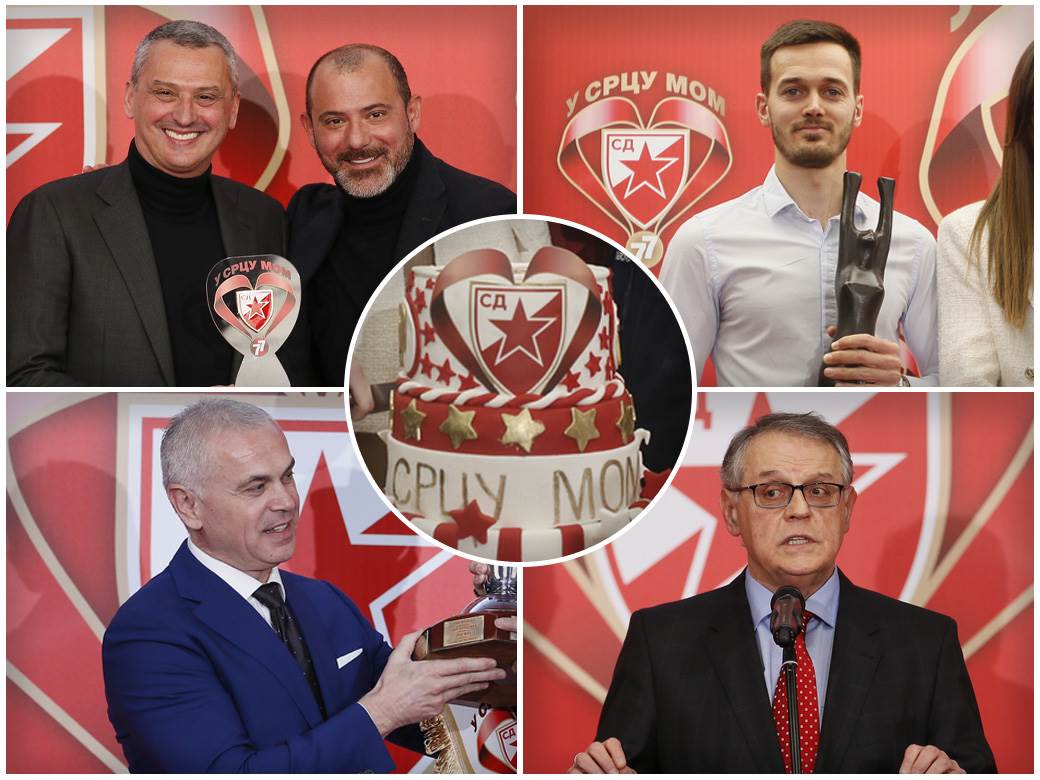  Crvena zvezda podelila nagrade Dejan Stanković i Dejan Radonjić zajedno 