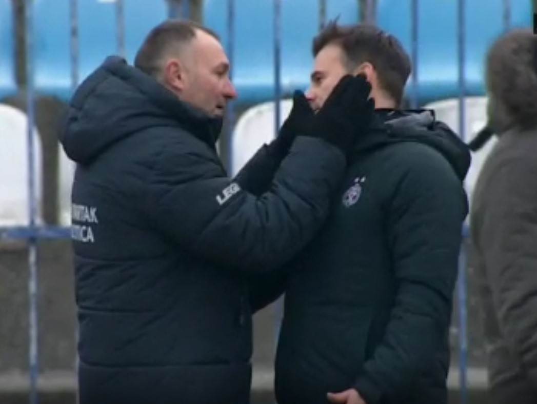  Rasprava trenera Stanojevića i Vučkovića na Partizan Spartak 