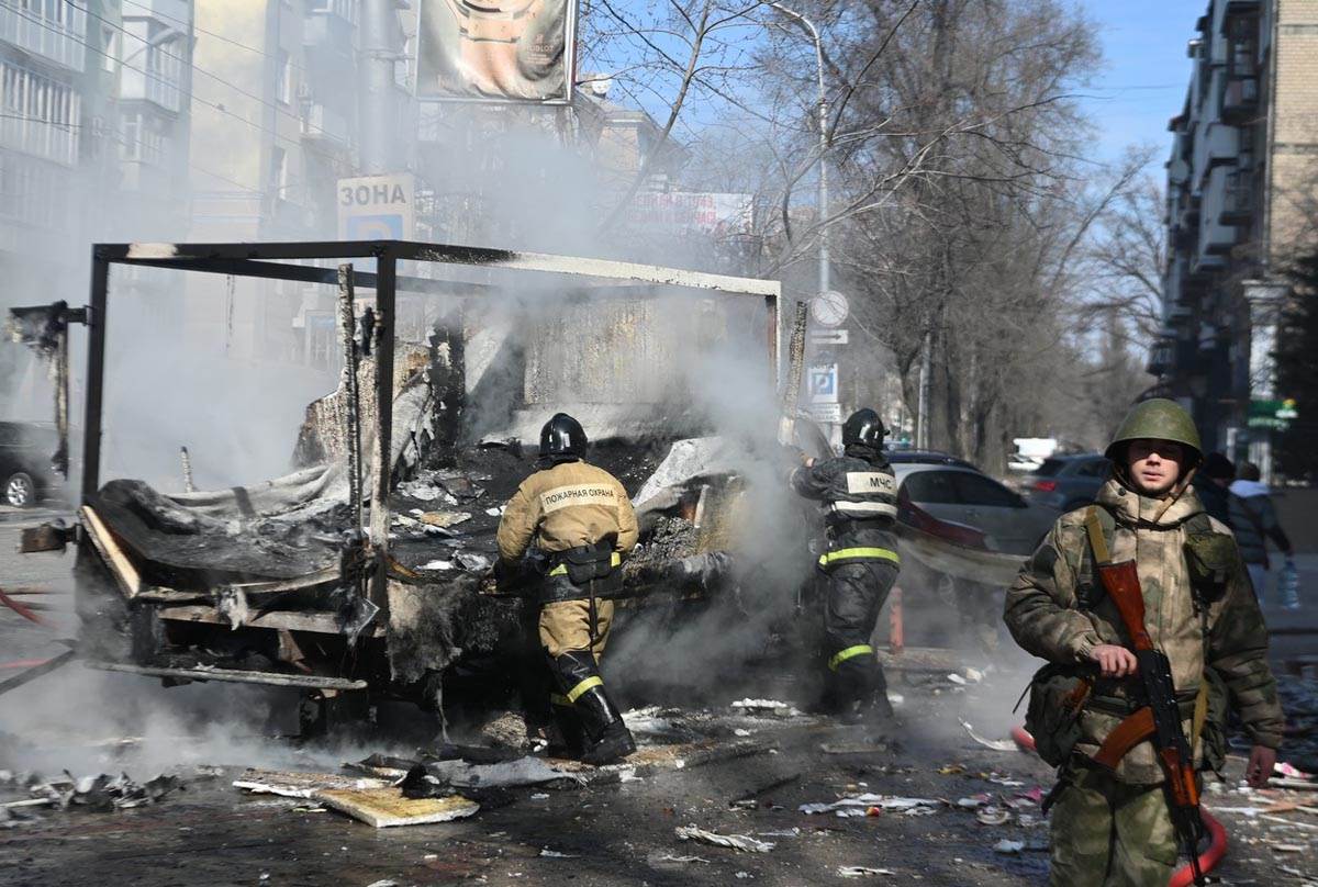  Ukrajina granatila selo u Rusiji 