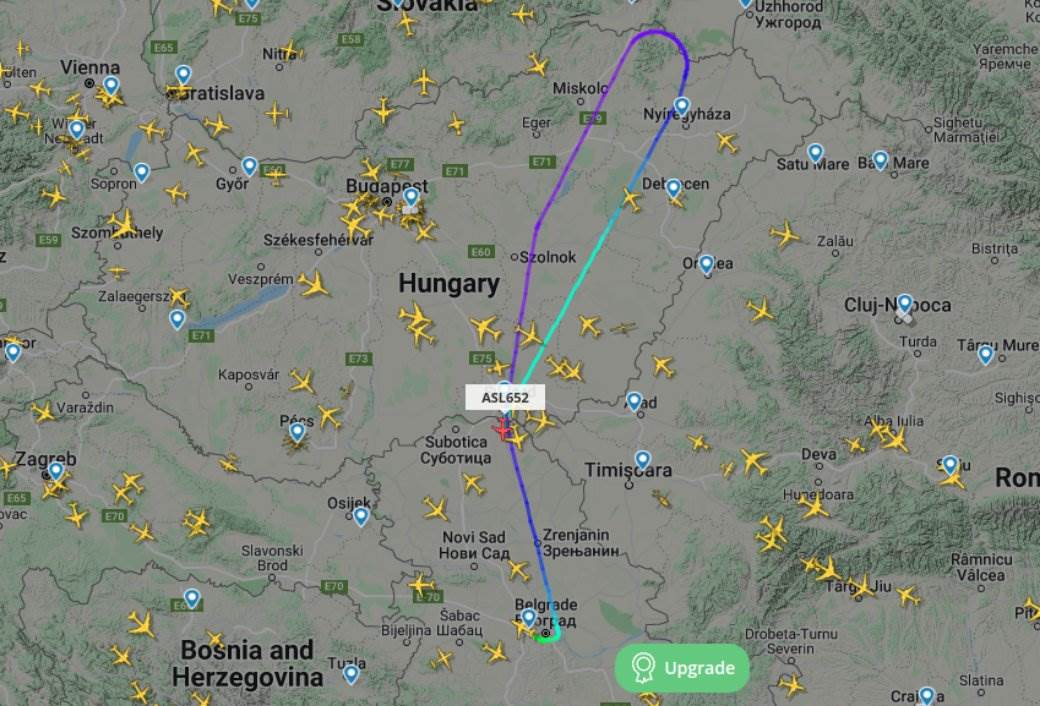  Dojava o bombi na letu Beograd-Moskva 