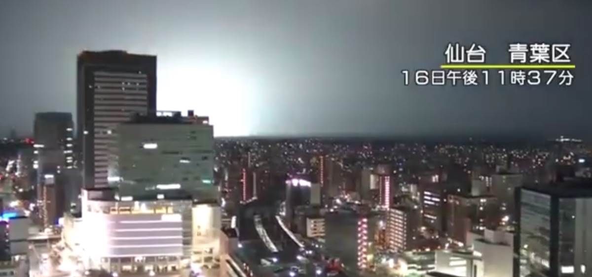  Snimci zemljotresa u Japanu 