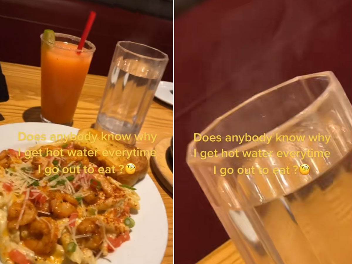  Ženu prozivaju zbog čaše tople vode u restoranu 