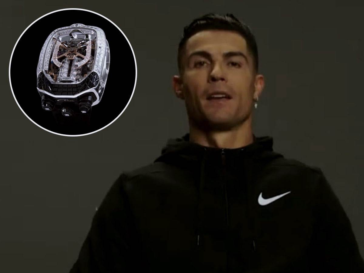  Kristijano Ronaldo nosi Bugati sat milion dolara 