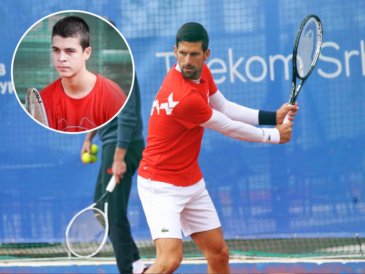  Novak trenirao sa šampionom Evrope 