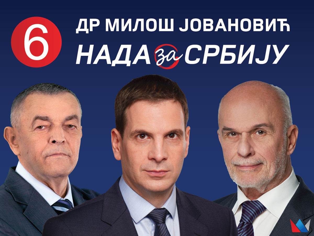  Srpska koalicija NADA najsnažniji patriotski savez 