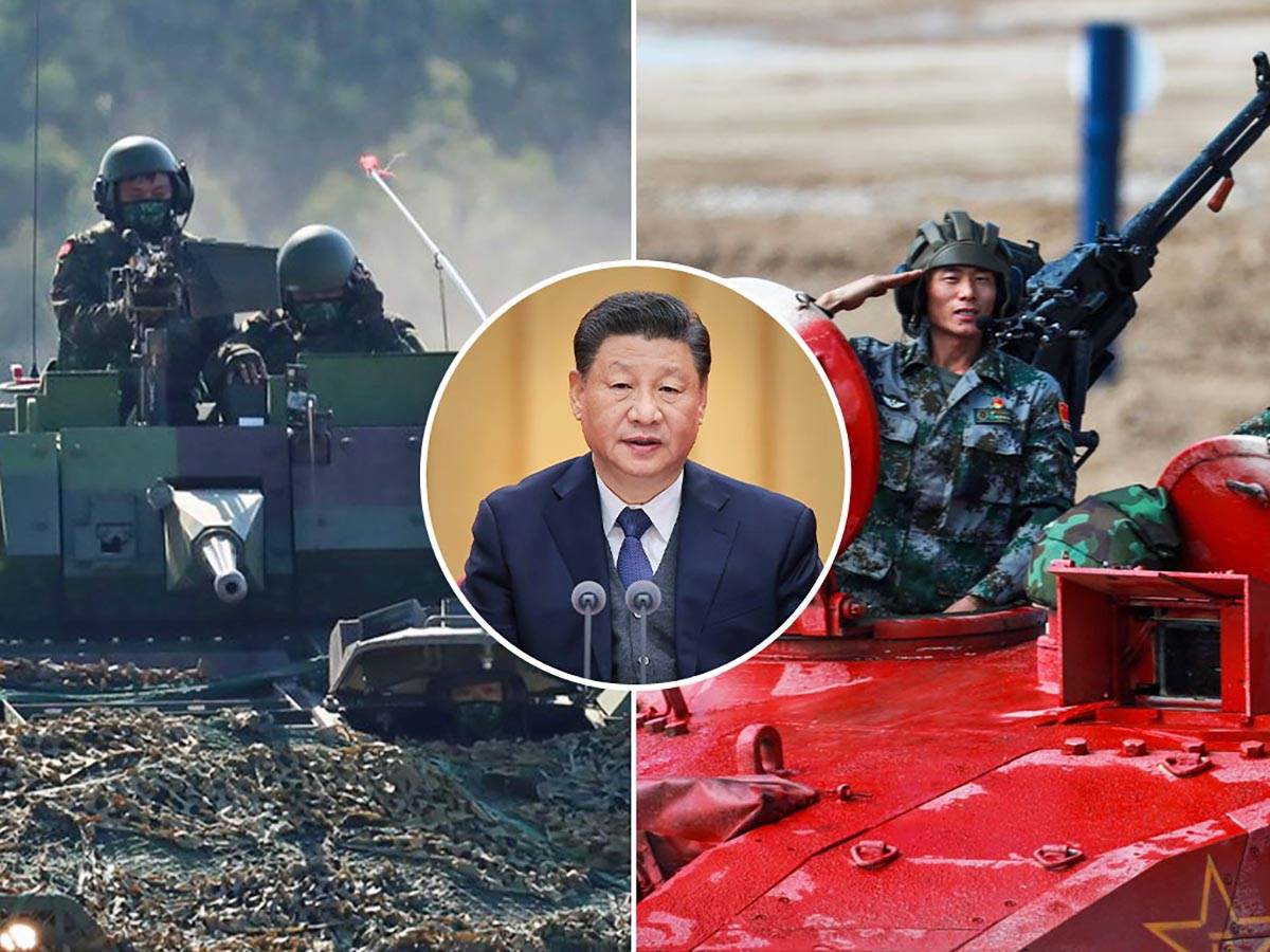  Vojne vežbe Kine kod Tajvana 