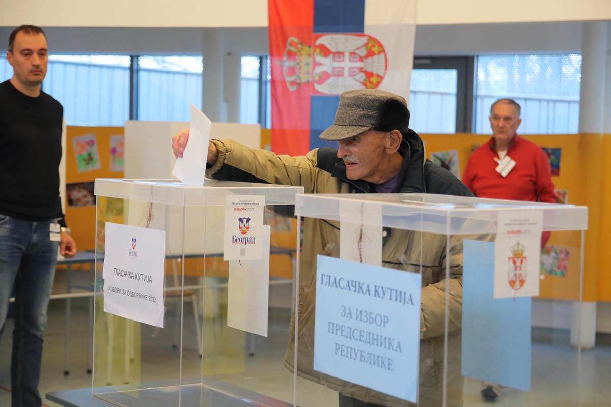  Najstariji glasač na Novom Beogradu 