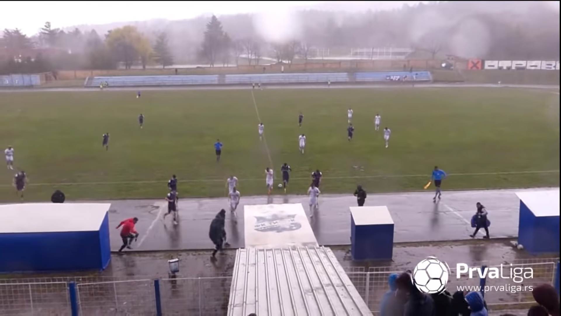  Igrači pobegli sa terena u Prvoj ligi Srbije 