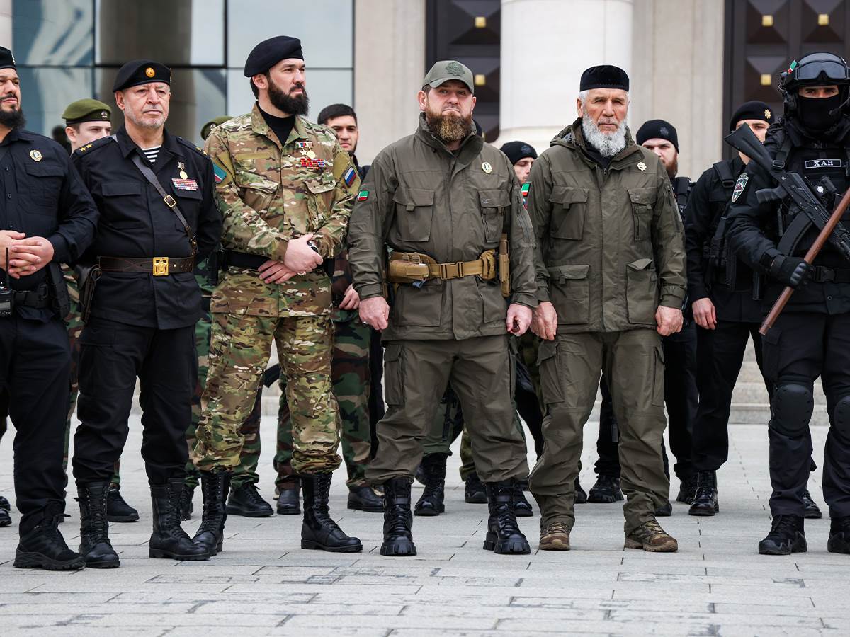  Kadirovi vojnici ubijaju ruske vojnike u Ukrajini 