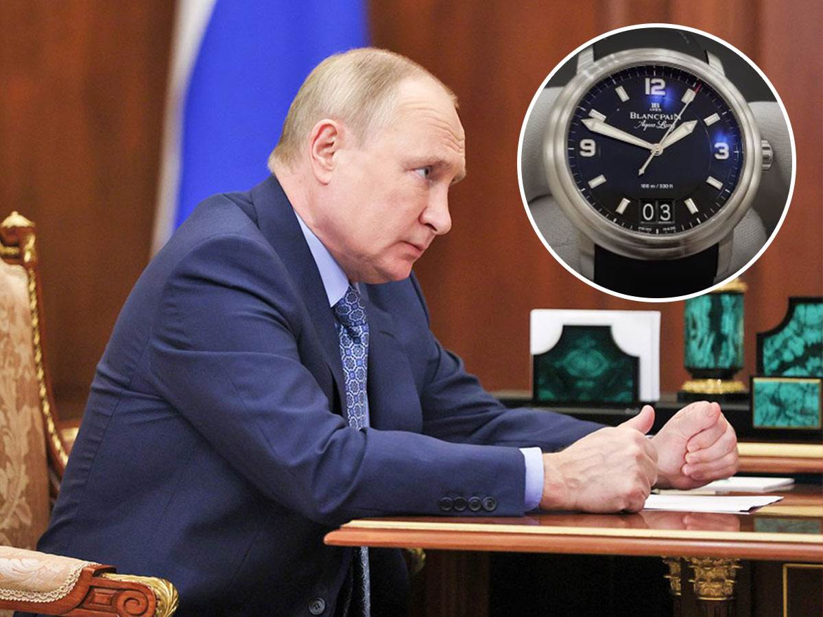  Putin nosi sat vredan 10 000 dolara 