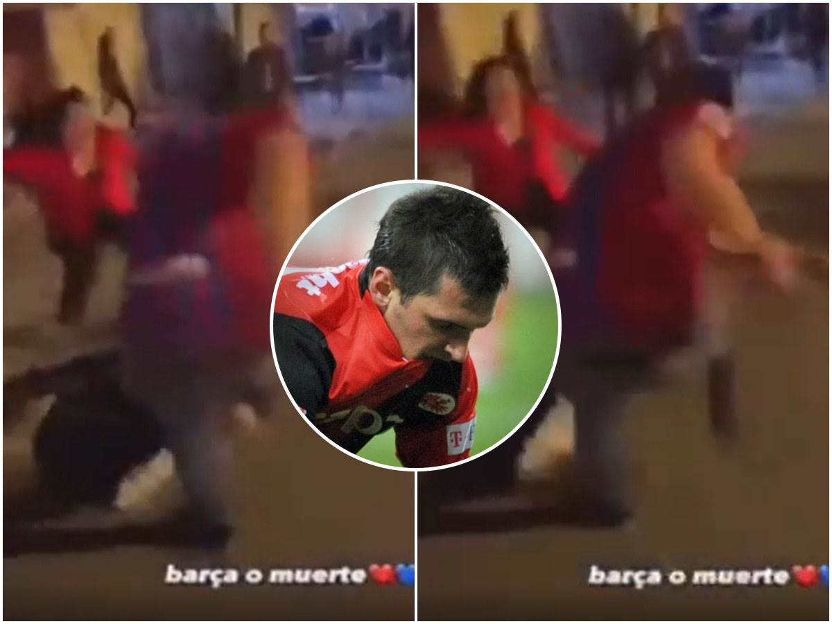  Pretučen poznati fudbaler posle Barselona Ajntraht 