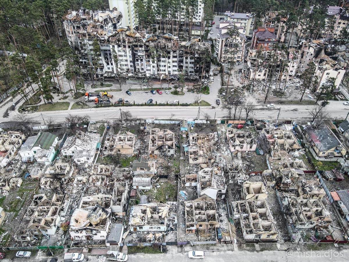 Fotografije razorenog ukrajinskog grada 