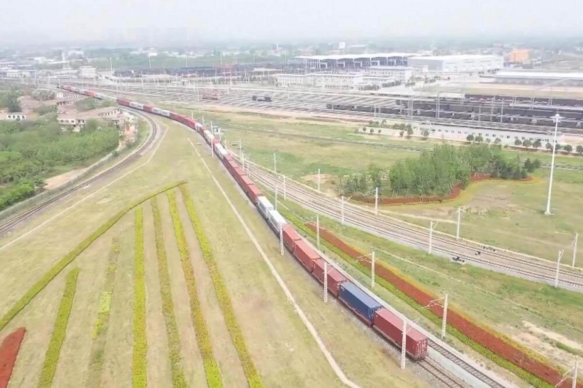  Voz iz Kine preko Kaspijskog jezera i Crnog mora nedavno je pušten u rad 