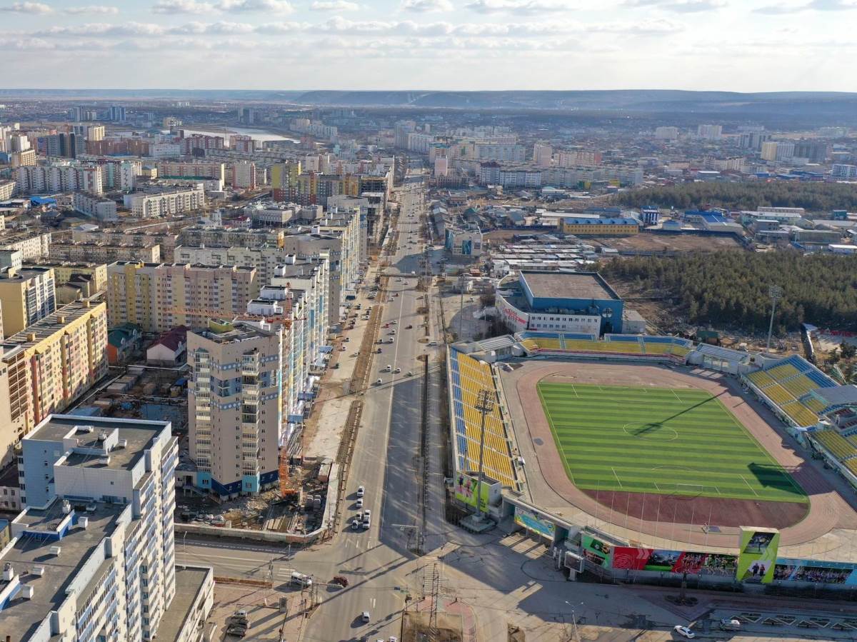  Stadion Jakutsk Tujmada Rusija 1 