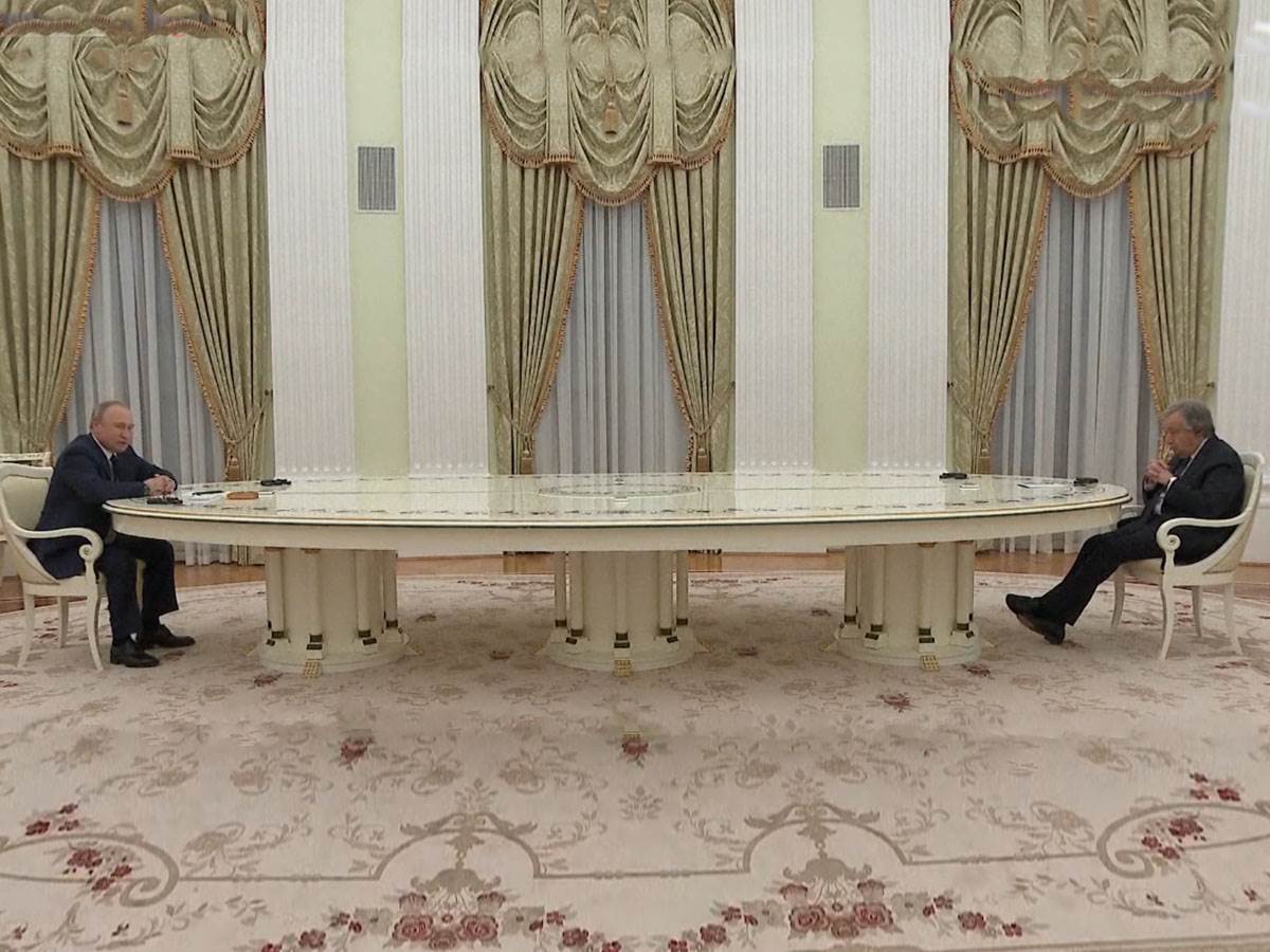  Sastanak Putina i Gutereša u Kremlju 
