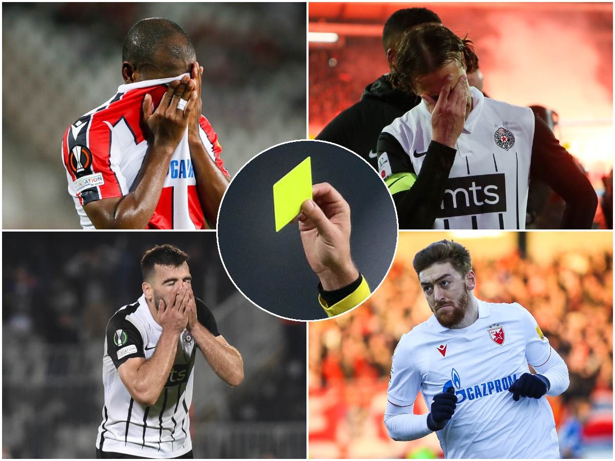  Koji fudbaleri Zvezde i Partizana mogu da budu suspendovani 