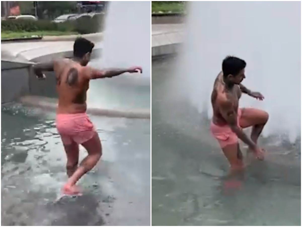  Filip Đukić se kupao u fontani 
