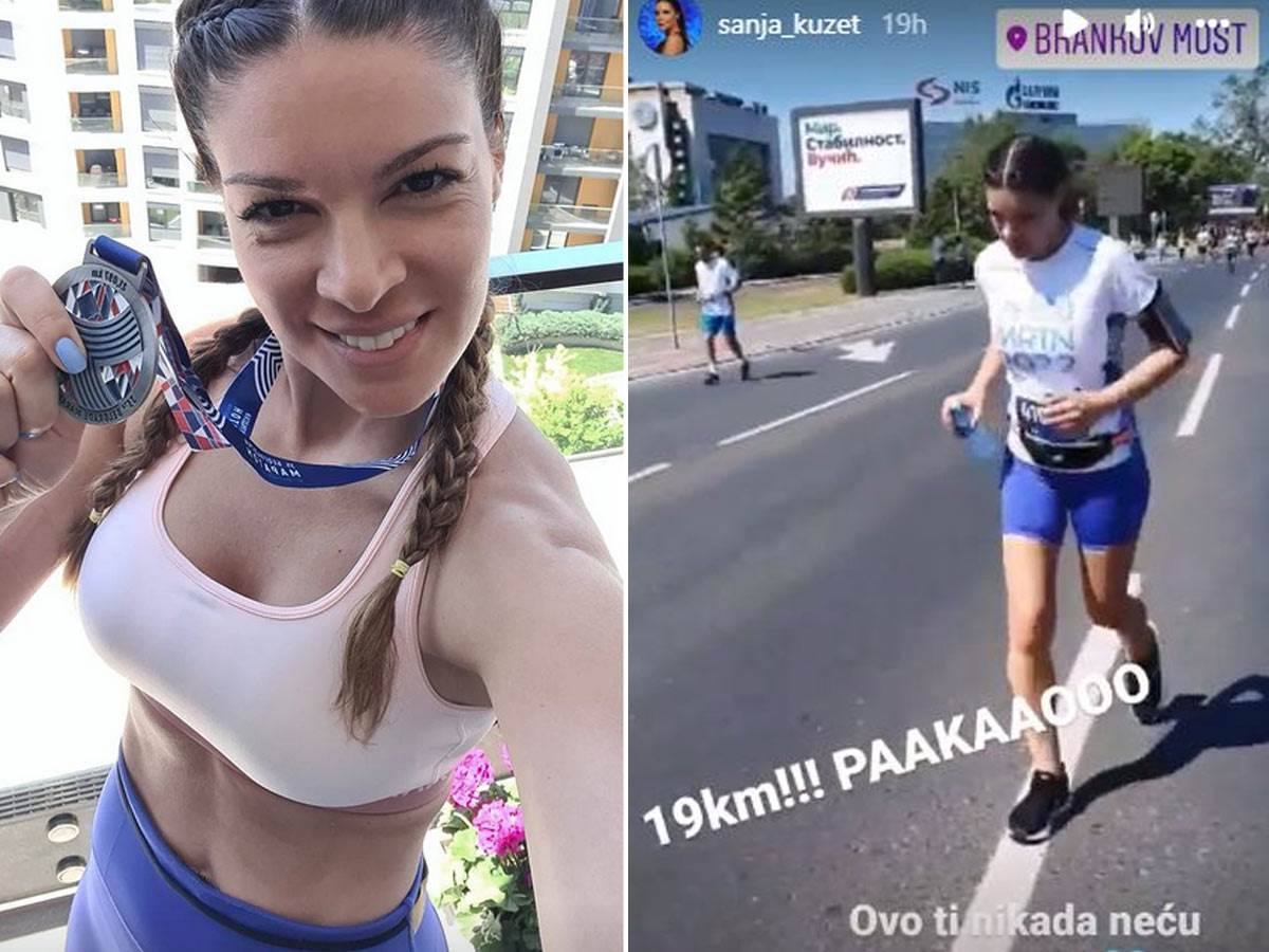  Sanja Kužet na Beogradskom maratonu  