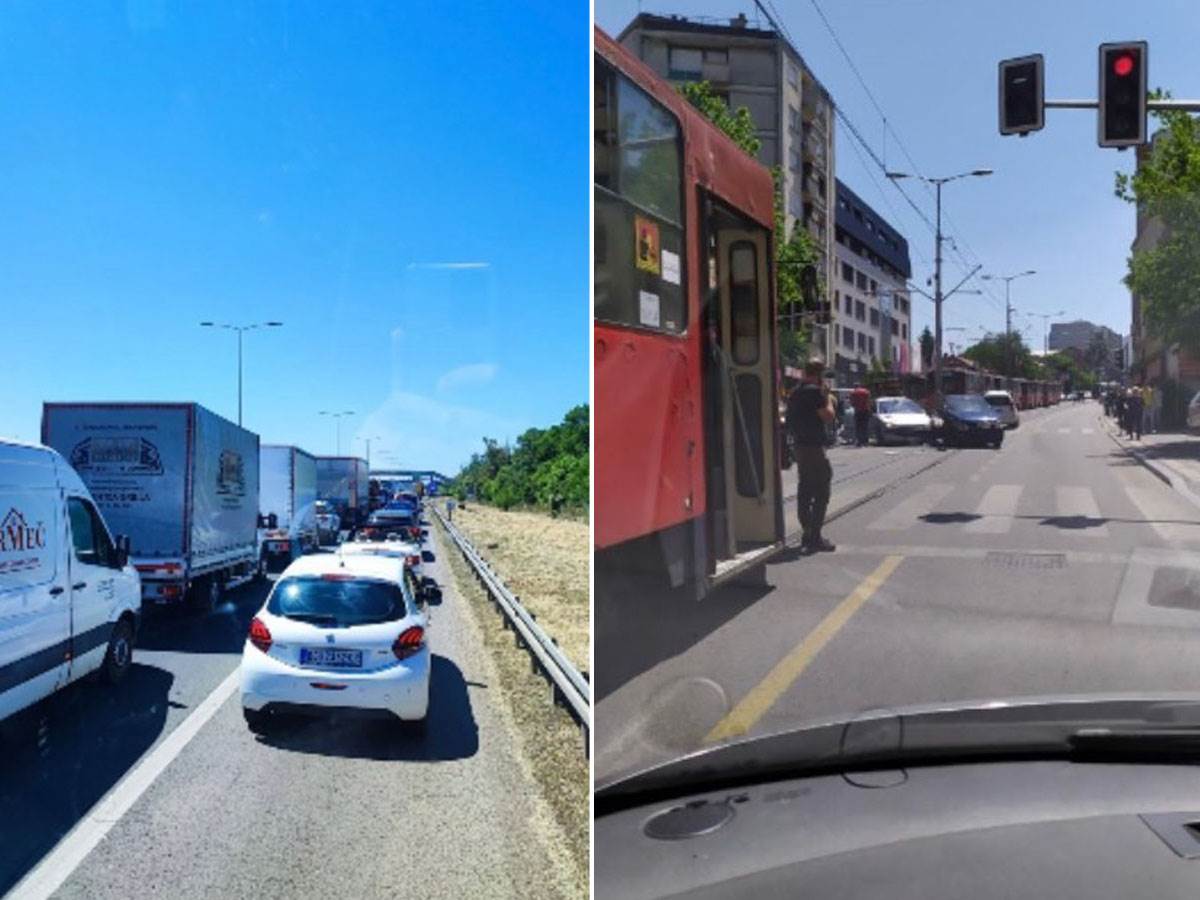  Dve saobraćajne nezgode u Beogradu 