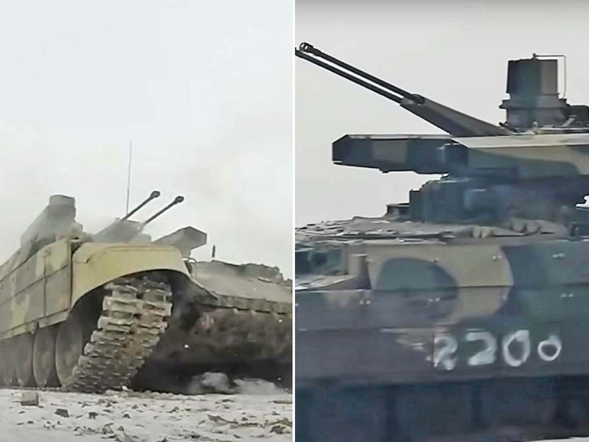  Ruski Terminatori napadaju istok Ukrajine 