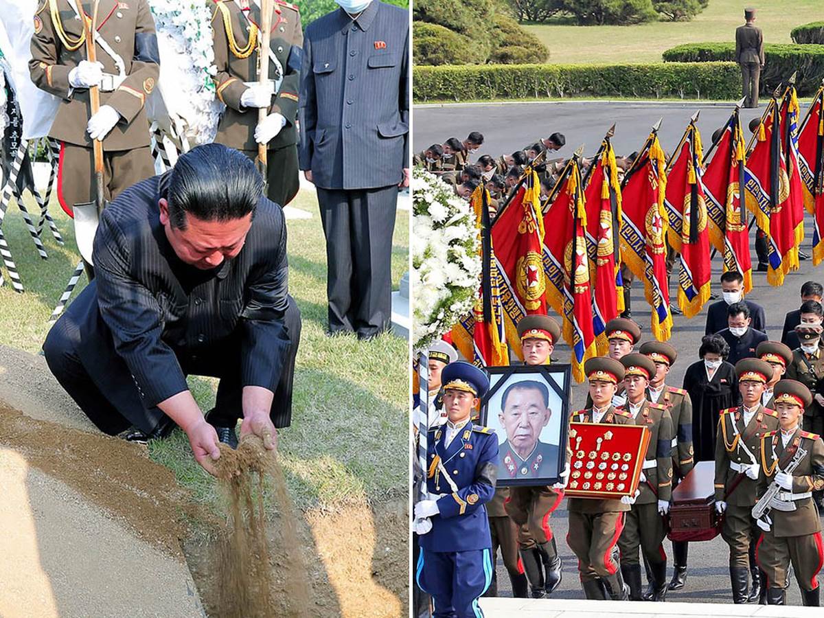  Kim Džong na sahrani maršala 