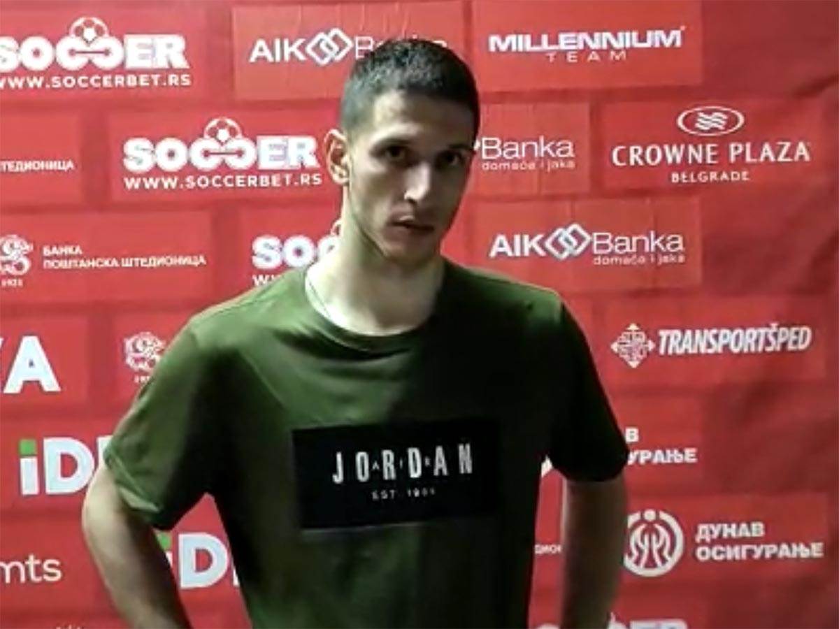  Nikola Ivanović posle pobede Zvezde protiv Partizana 